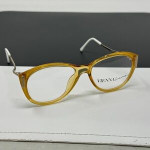 Vintage Viennaline 1479 70 Clear Retro Optyl Eyeglass Frames Germany Vienna Line